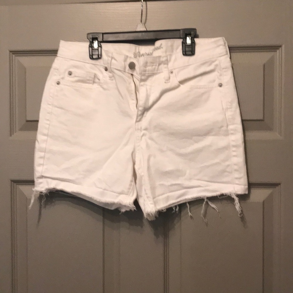 Target White Jean shorts